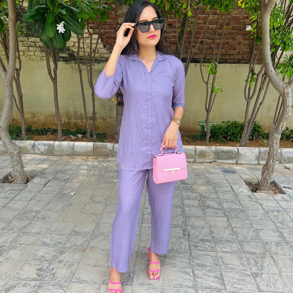 Lavender Cord Set