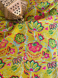 Sunita Handblock Cotton Fabric