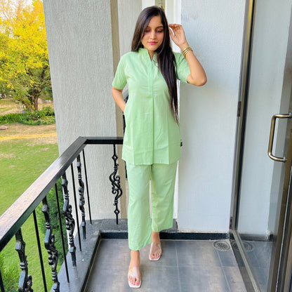 Pastel Green Cord Set