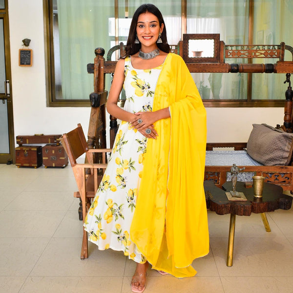 Ivory Lemon Suit Set