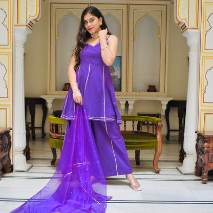 Purple Delight Suit Set