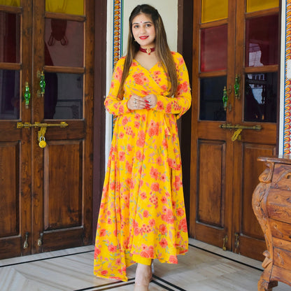 Turmeric Floral Suit Set