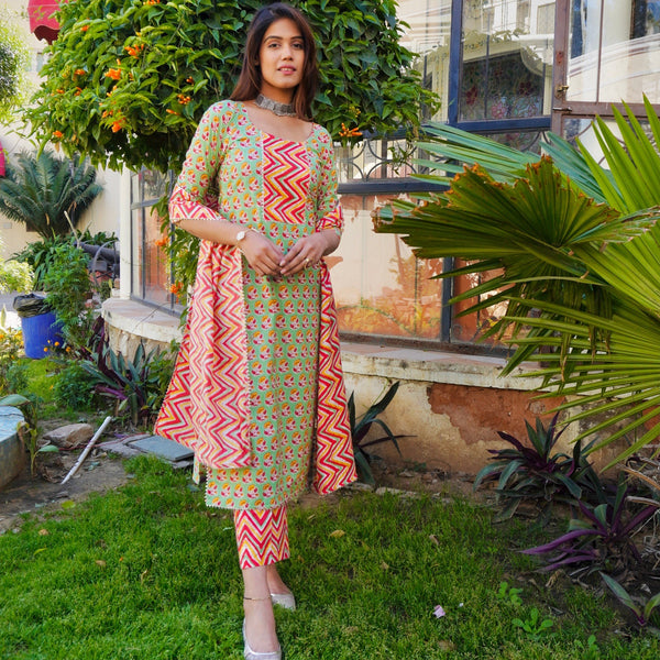 Taani Cotton Suit Set