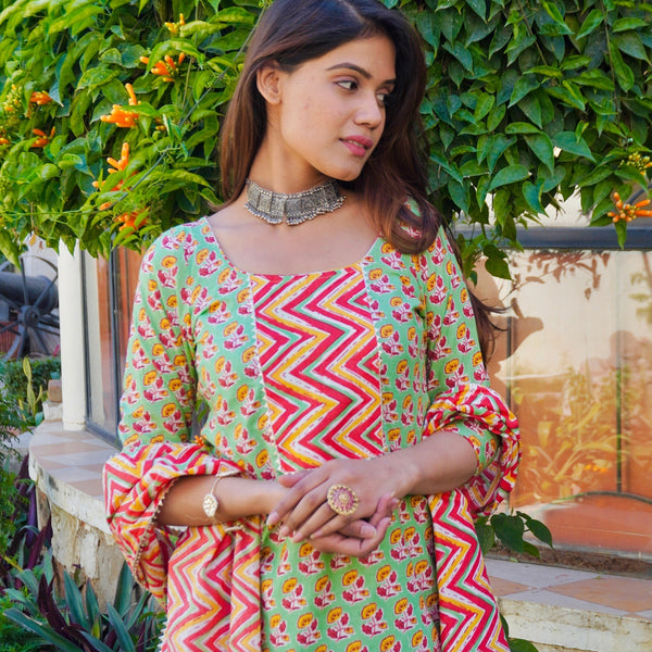 Taani Cotton Suit Set