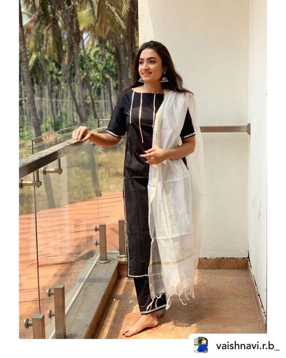 Black Gota Suit Set