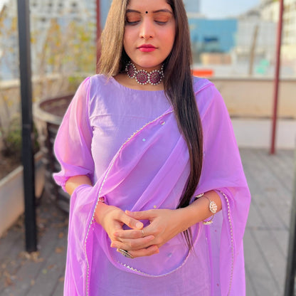 Mauve Haze Suit Set