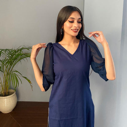Blue Haze Kurta Set