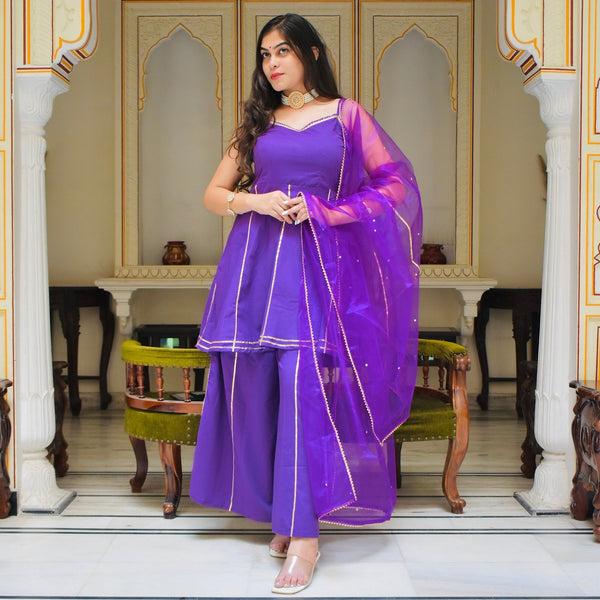 Purple Delight Suit Set
