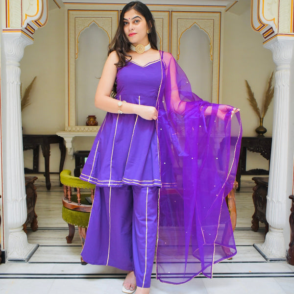 Purple Delight Suit Set