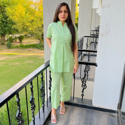 Pastel Green Cord Set