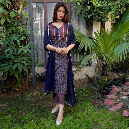 Chavi Cotton Suit Set