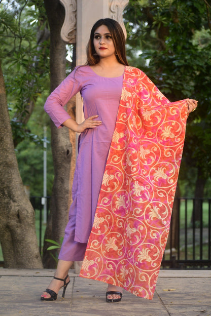 Lavender Blossom Suit Set