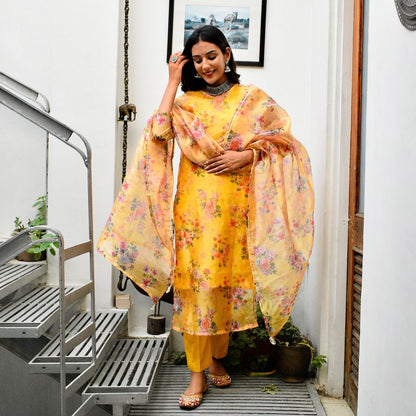 Honey Floral Suit Set