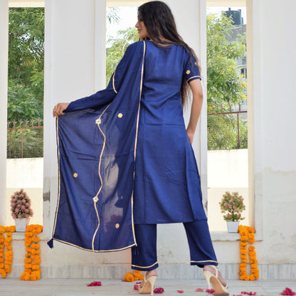 Blue Berry Suit Set