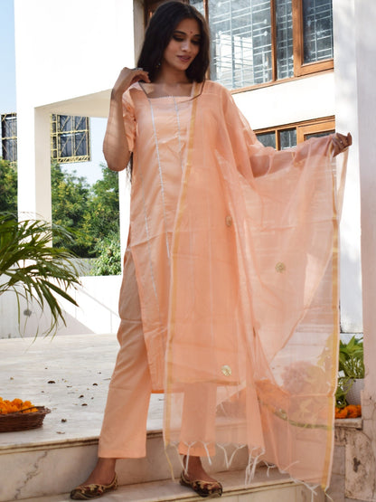 Haze On Peach Suit Set