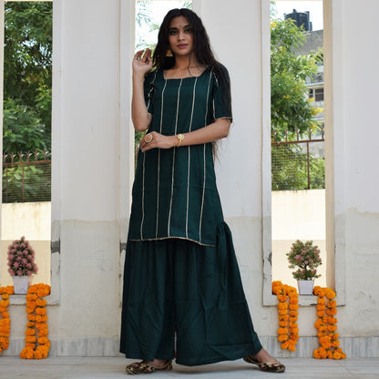 Zest Foil Kurta Set