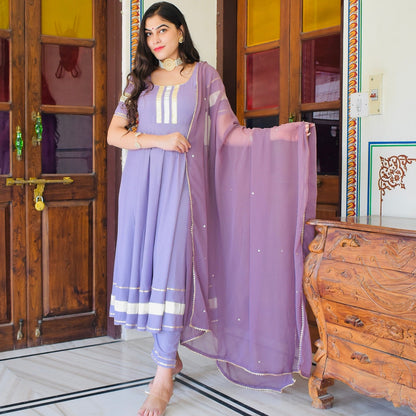 Lilac Delight Suit Set