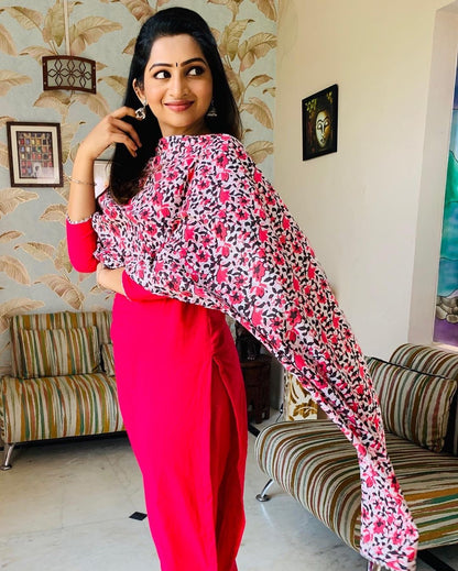 Hot Pink Suit Set