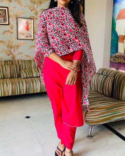Hot Pink Suit Set