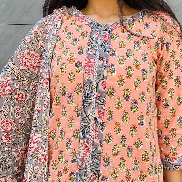 Bloom Garden Sharara Suit Set