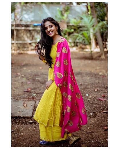 Lime Pink Suit Set