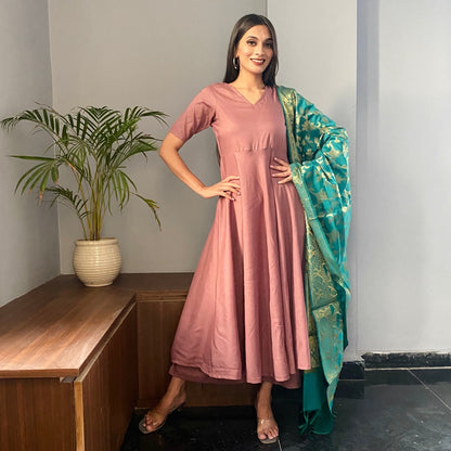 Dusky Pink Suit Set