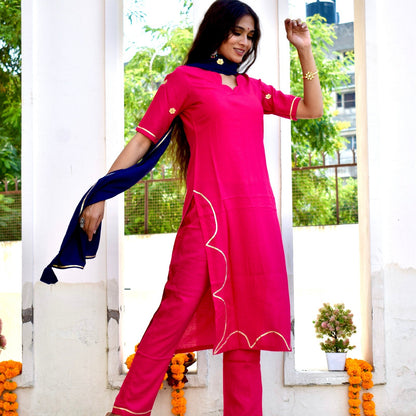 Smoke Pink Suit Set
