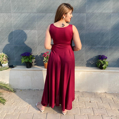 Wine Willow Kurta Set