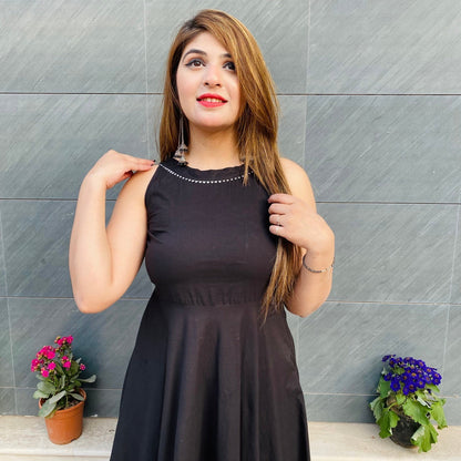 Black Willow Kurta Set