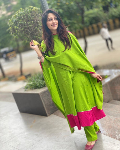Sage Cotton Suit Set