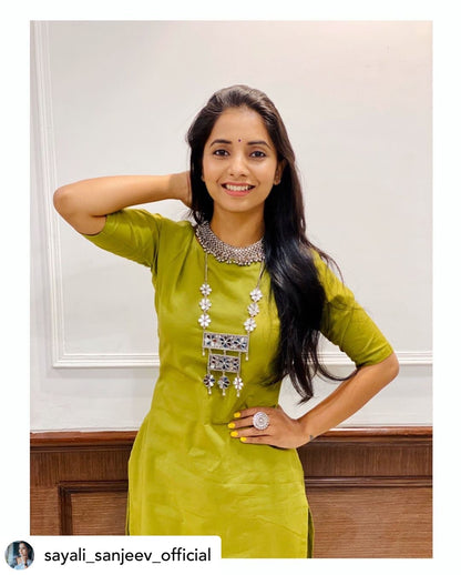 Green Kurta Set