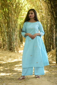 Sky Sparkle Kurta Set