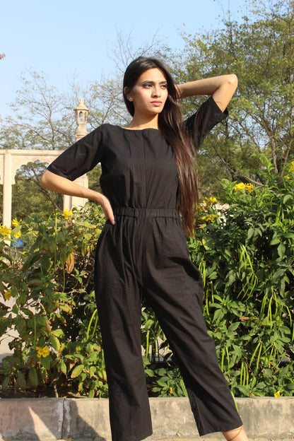 Basic Black Jumpsuit