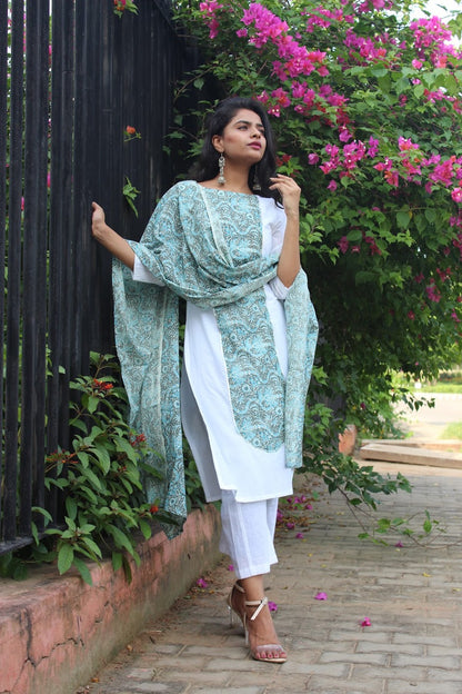 Ivory Autumn Suit Set