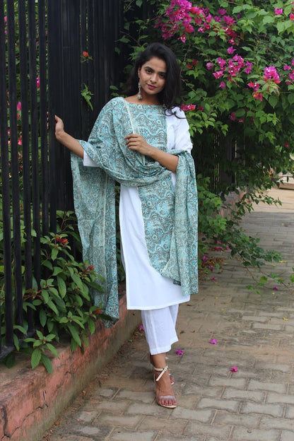 Ivory Autumn Suit Set