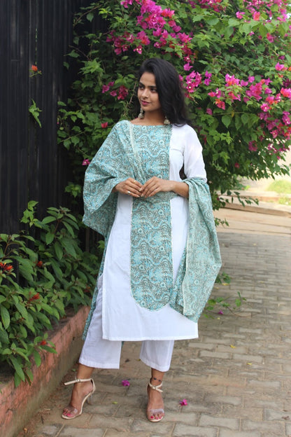 Ivory Autumn Suit Set