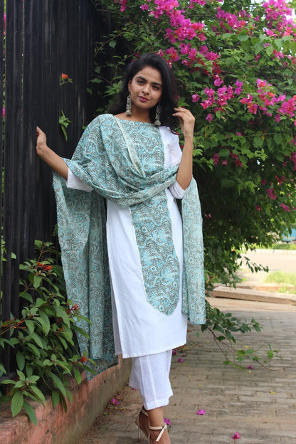 Ivory Autumn Suit Set