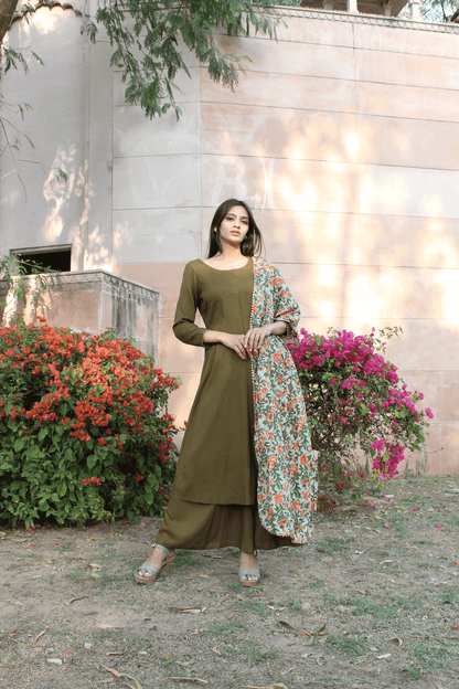 Olive Bagh Suit Set