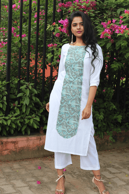 Ivory Autumn Kurta Set
